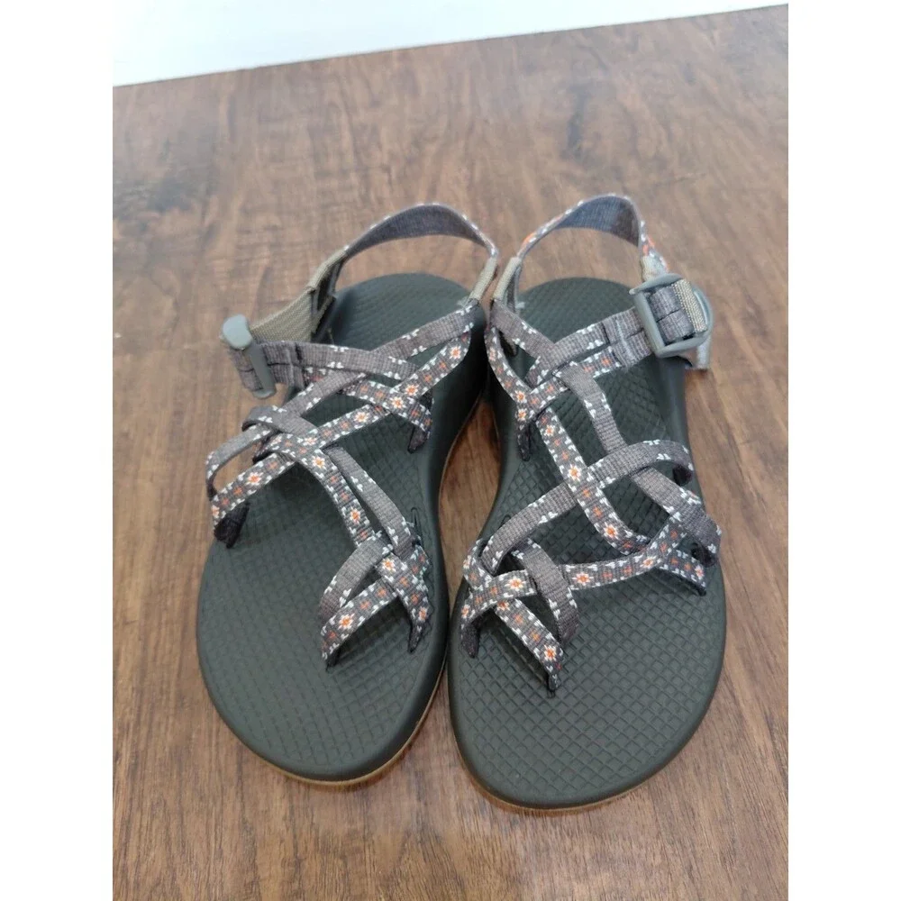 Chaco Womens ZX2 Classic Sandal Size 5 Gray Toe Loop Adjustable